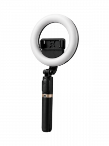 Орбита OT-SMH18 палка для селфи, трипод (194-798мм, пульт Bluetooth, LED)